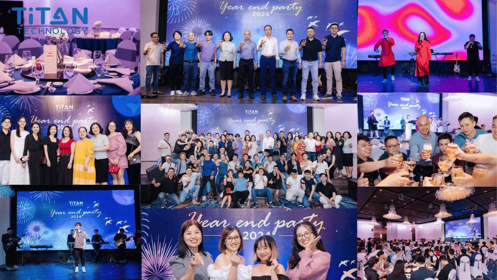 Year-End Party 2024 von Titan Technology Corporation: Ein unvergesslicher Abend